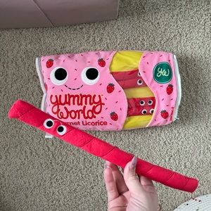 Licorice pillow yummy world stuffed animal